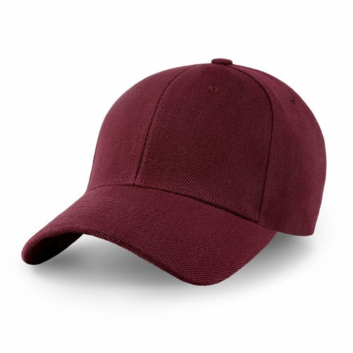 Structured Ball Cap – Polyester Adjustable Fit & Breathable