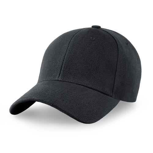 Structured Ball Cap – Polyester Adjustable Fit & Breathable